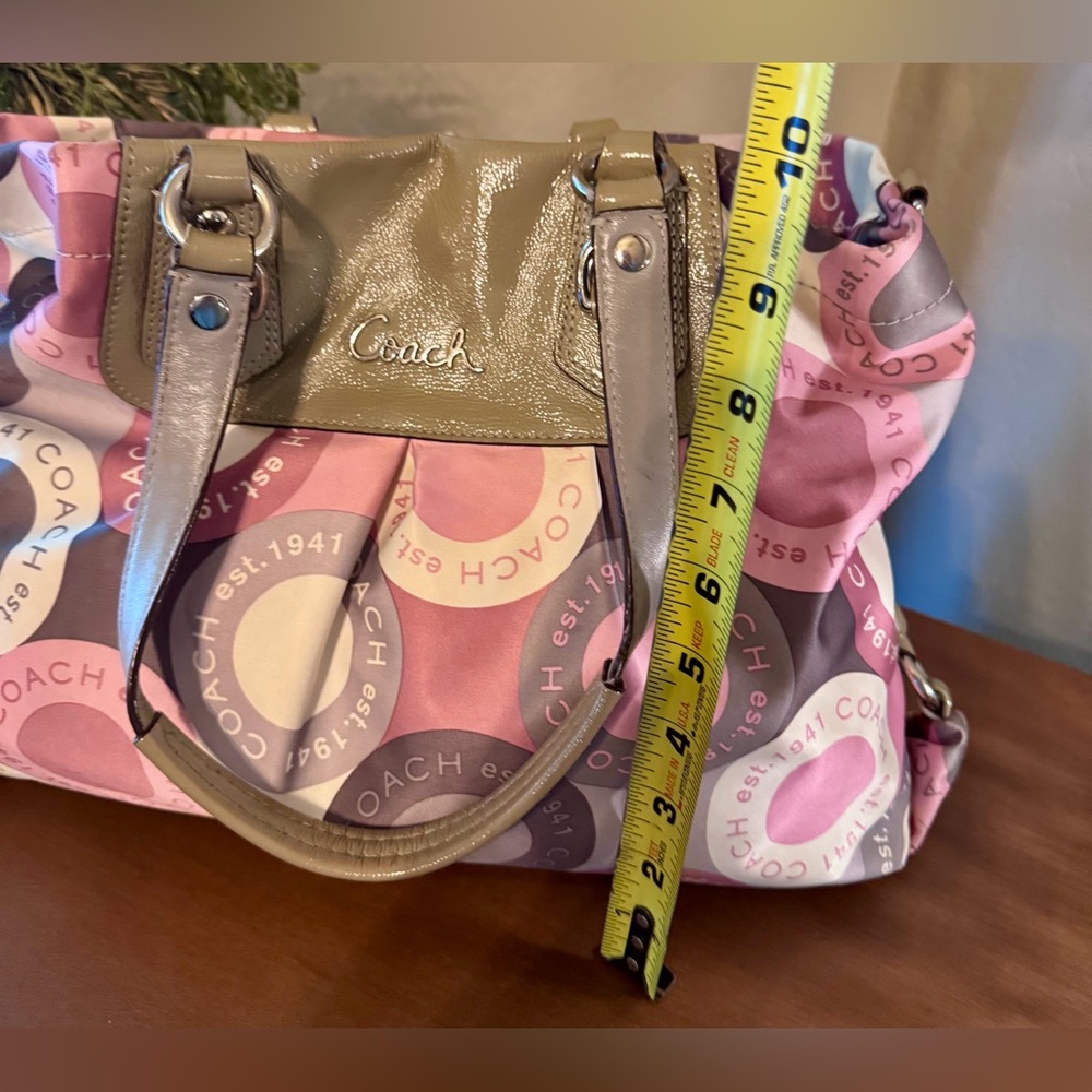 Coach Ashley Multicolor Signature Tote - Picture 4 of 9